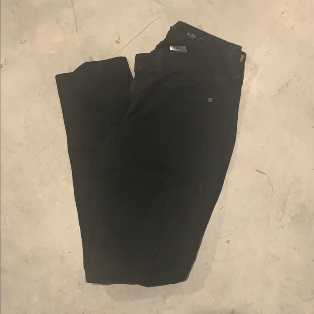 Black skinny jeans